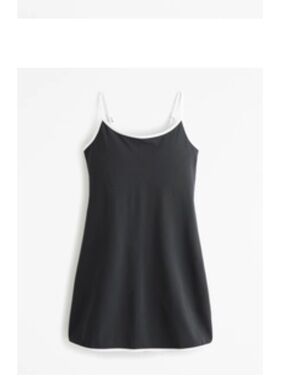 Abercrombie Women’s Traveler Mini Dress Black & White
